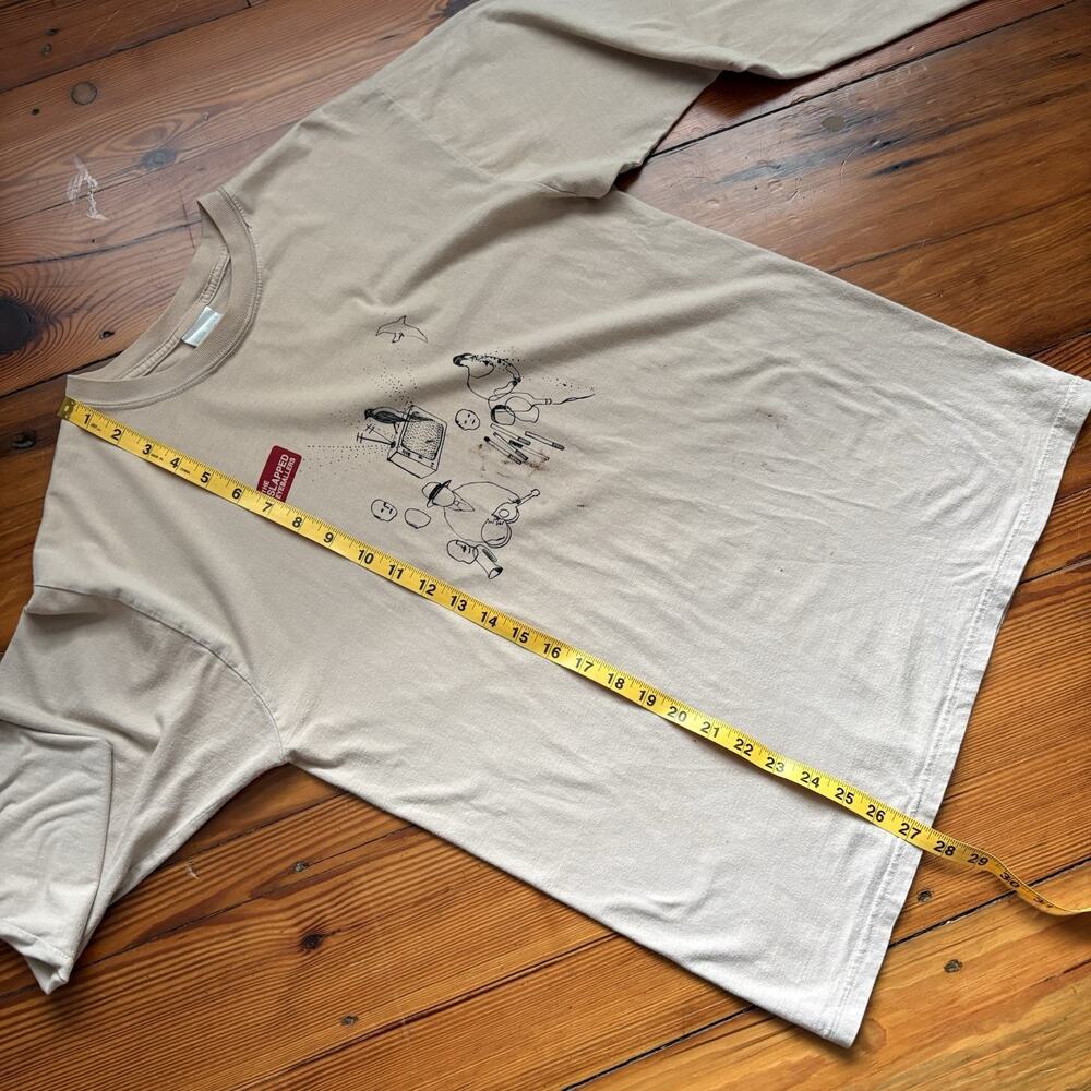 Vintage The Slapped Eyeballers Band T-Shirt Men's Size M Soft Rock Experimental - Picture 6 of 8